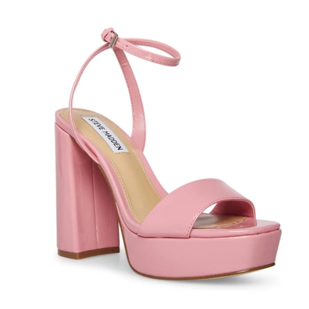 Pink Steve Madden Platform Heels